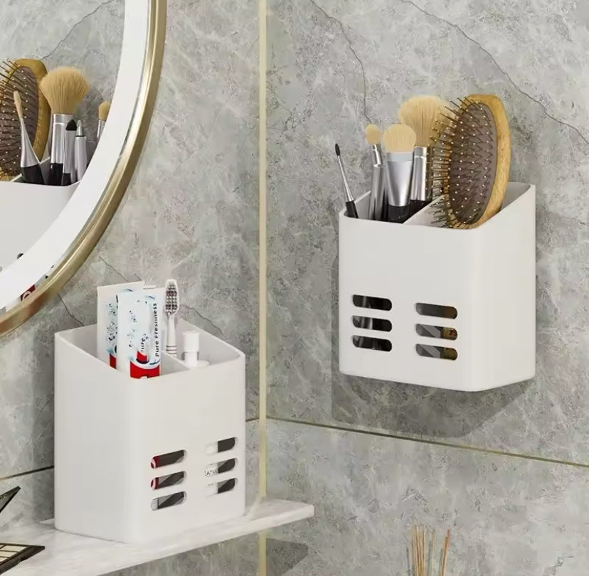 Wall Mounted Bathroom Shelf, Multifunctional Cutlery Rack, Wall Hanging Storage Shelf, Bathroom Accessories Wall Mounted Bathroom Shelf, Multifunctional Cutlery Rack, Wall Hanging Storage Shelf, Bathroom Accessories